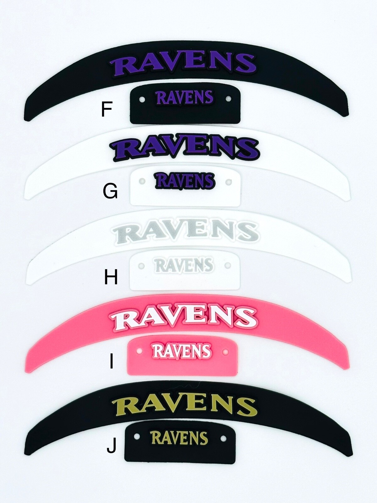 Ravens MINI Helmet 3D Bumpers, Speed Version