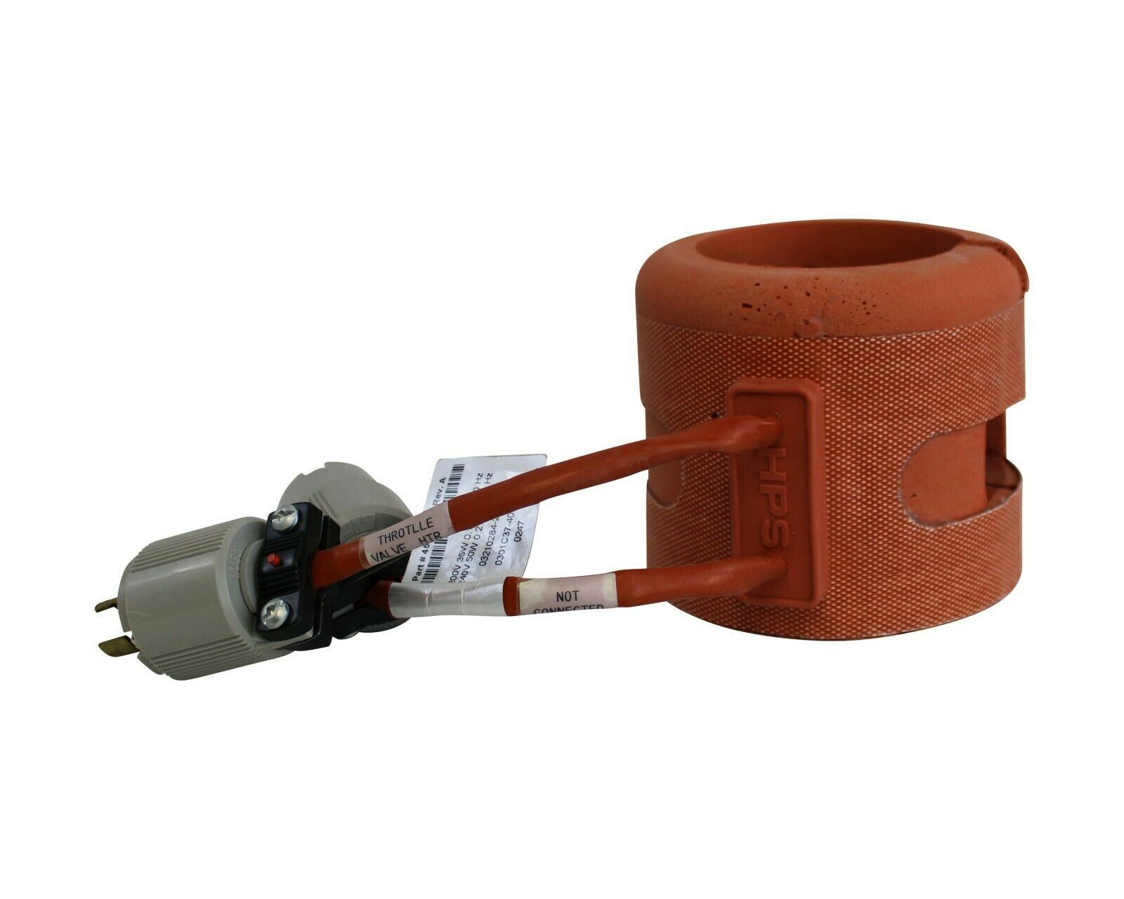 MKS VACUUM PIPING HEATER COVER 4520-0459 REV A