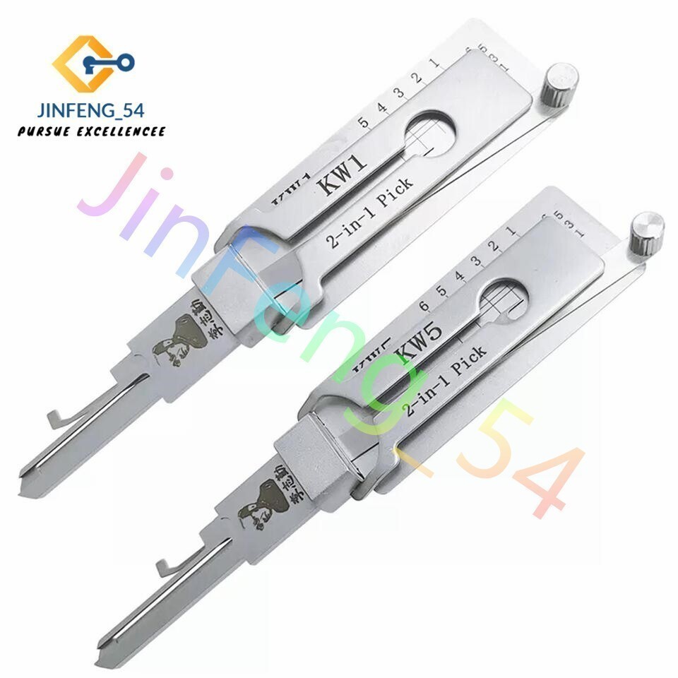 Lishi 2-in-1 Pick Tool KW1 , KW5，KW1+KW5
