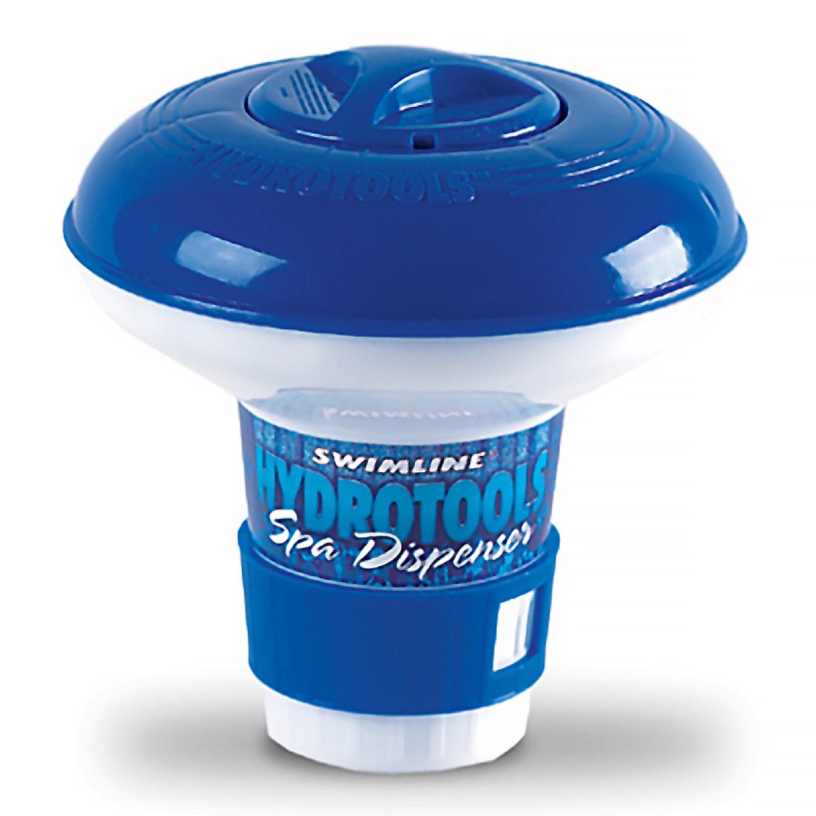 Swim Central 5.5-Inch Blue White Pool Supply Mini-Tablet Floating Spa Dispenser