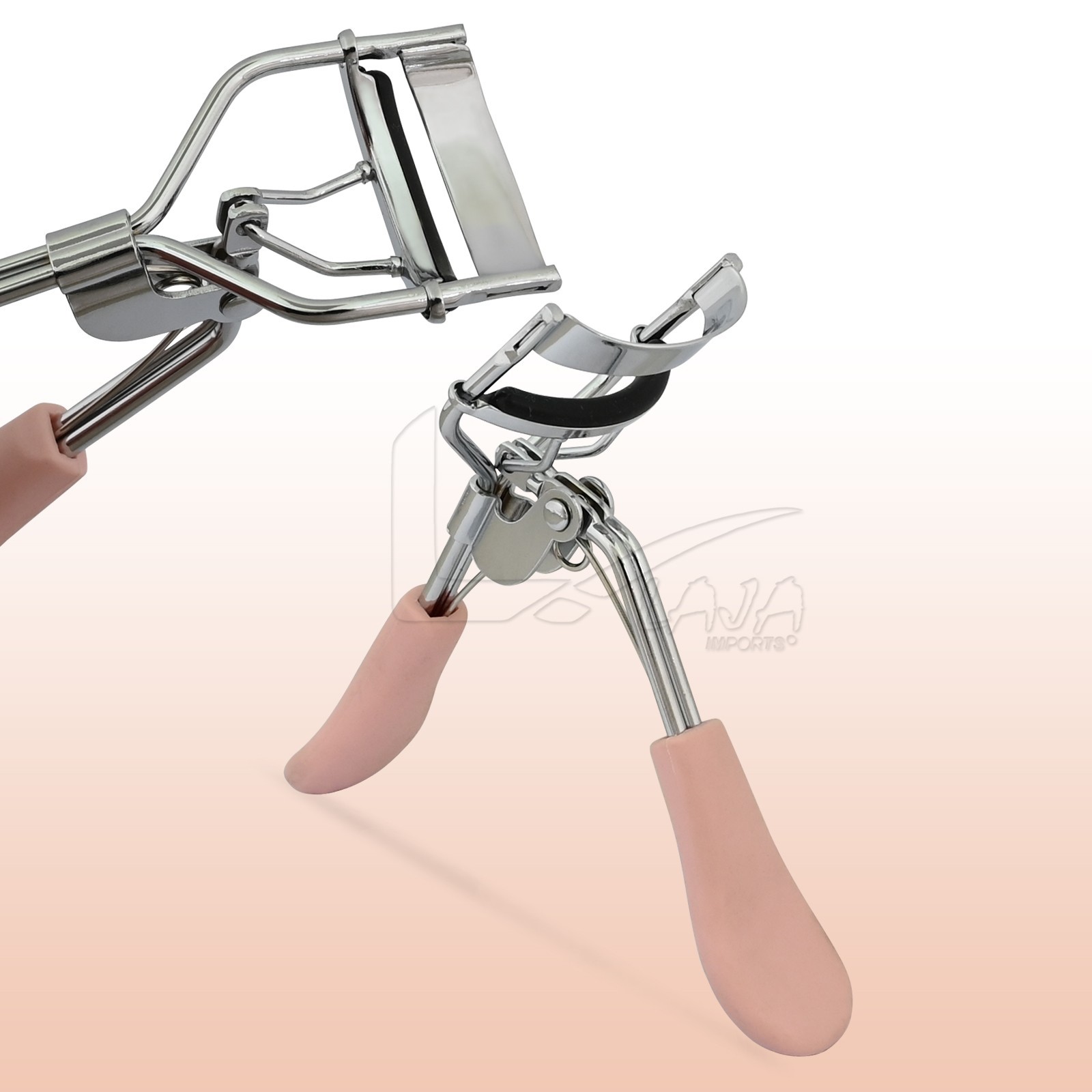 Eyelash Curler Strong Contoured Eye-Opening Voluminous Lashes Light Pink BTS-818
