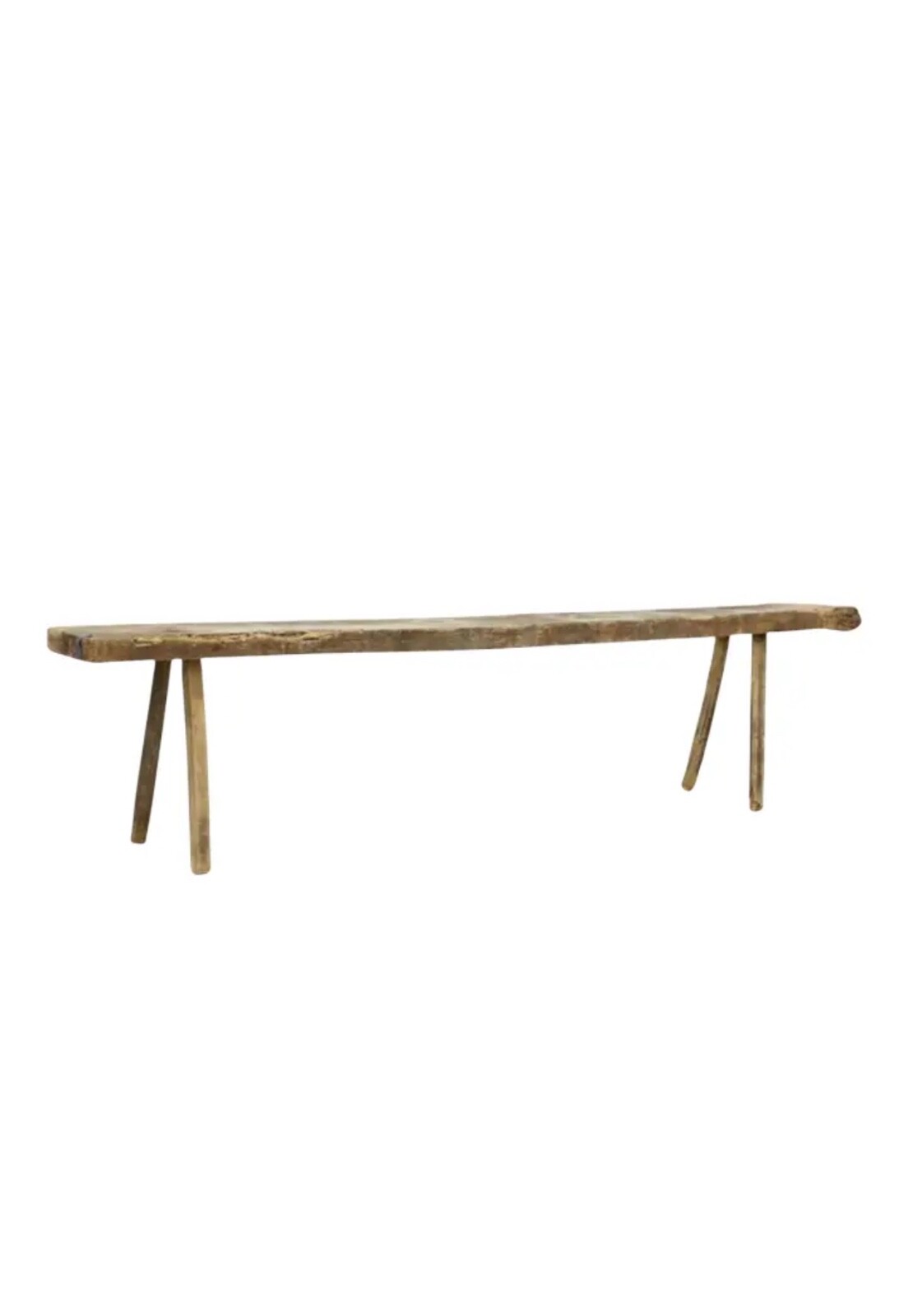 Made to Order Primitive Farmhouse Bucket Bench of Reclaimed Barnwood