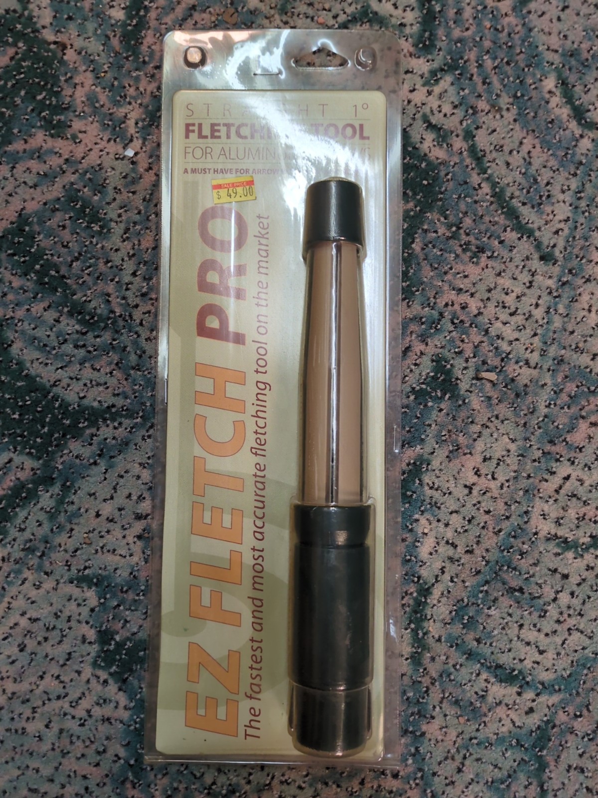 Arizona EZ Fletch Pro Straight 1 degree  Aluminum Arrow Fletching Jig Tool ST1