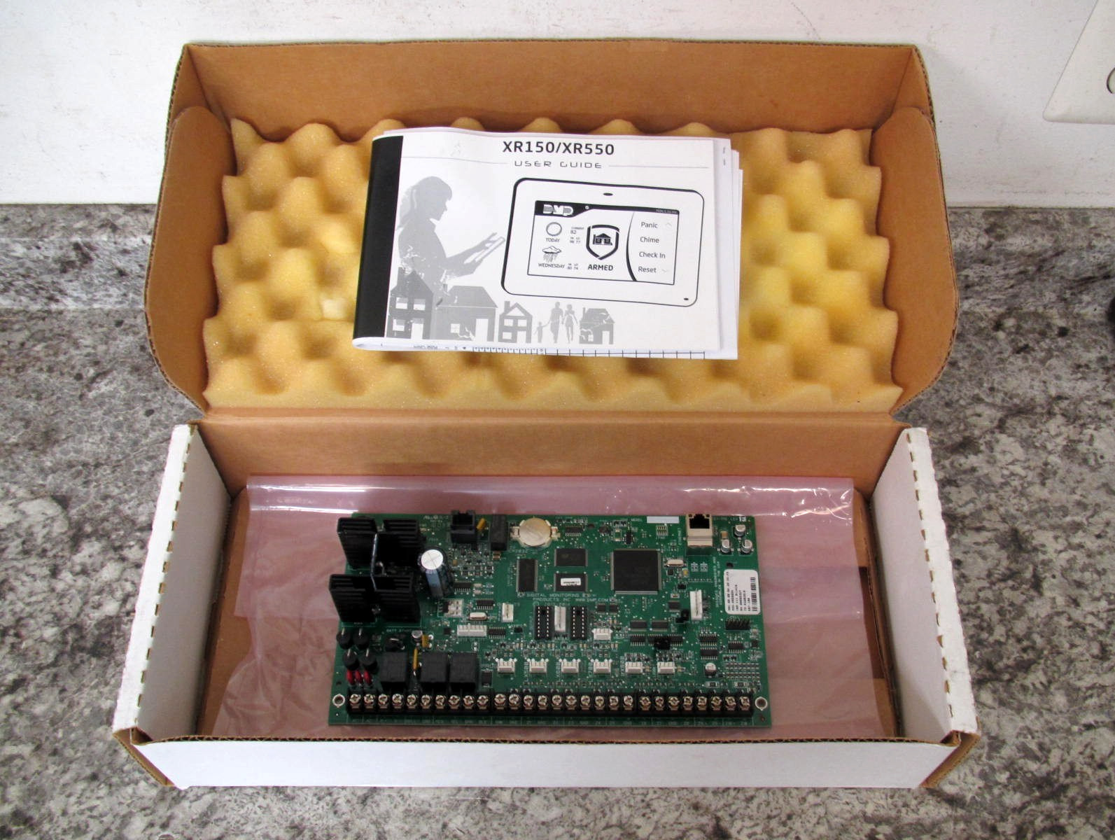 New DMP XR550DNPCBZ-106 / XR550DN / XR550 Alarm Control Panel Circuit Board