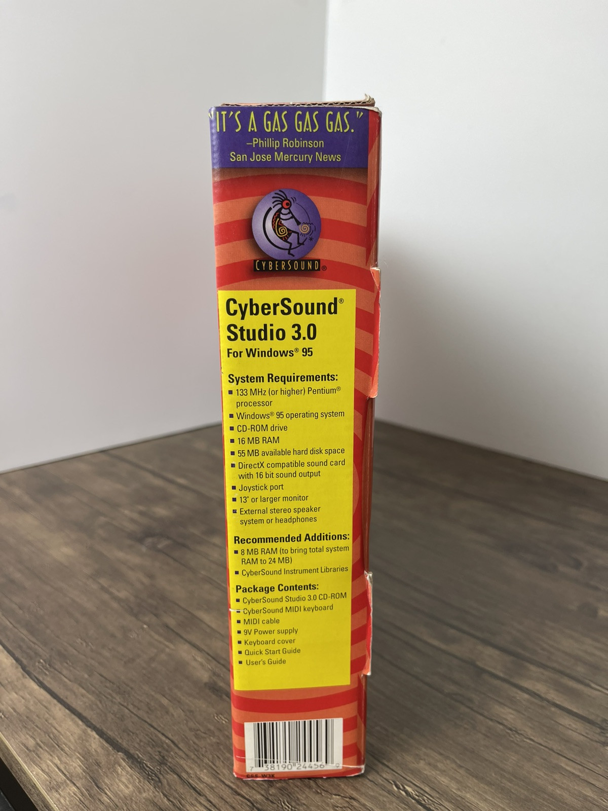 CyberSound Studio Music Maker 3.0 Midi Keyboard System - New Open Box