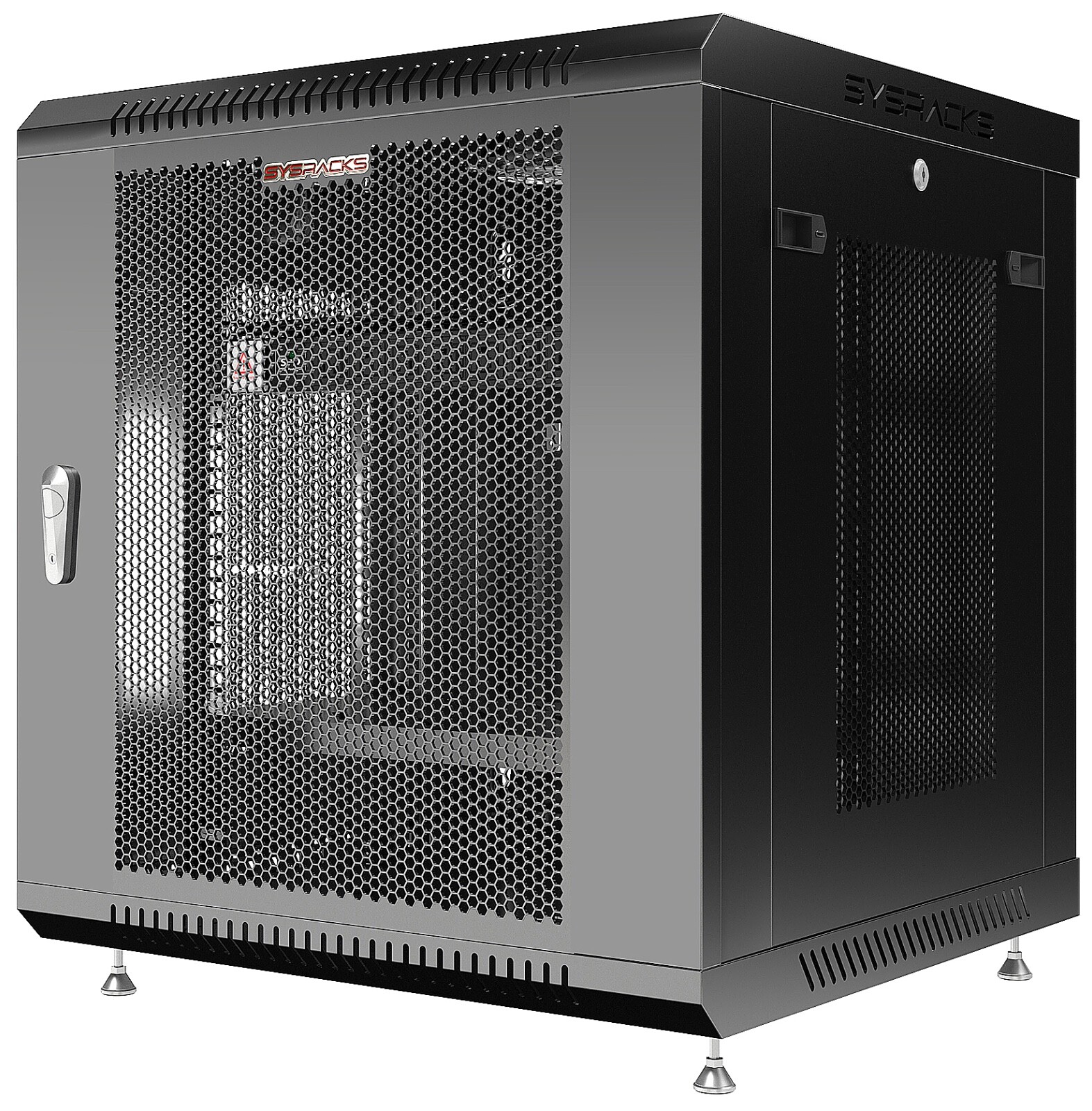 12U Sysracks Wall Mount IT Data Network Server Rack Cabinet Enclosure 24" Depth