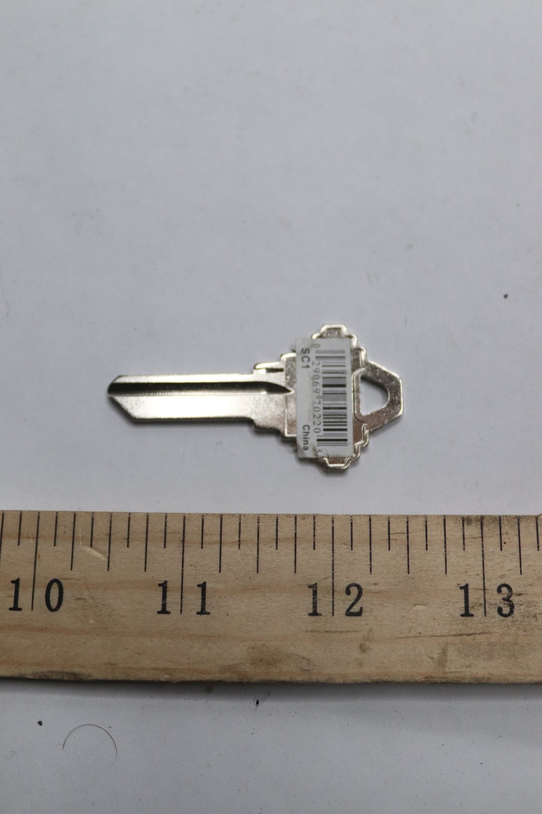 Hy-Ko Key Blank Brass Nickel SC1