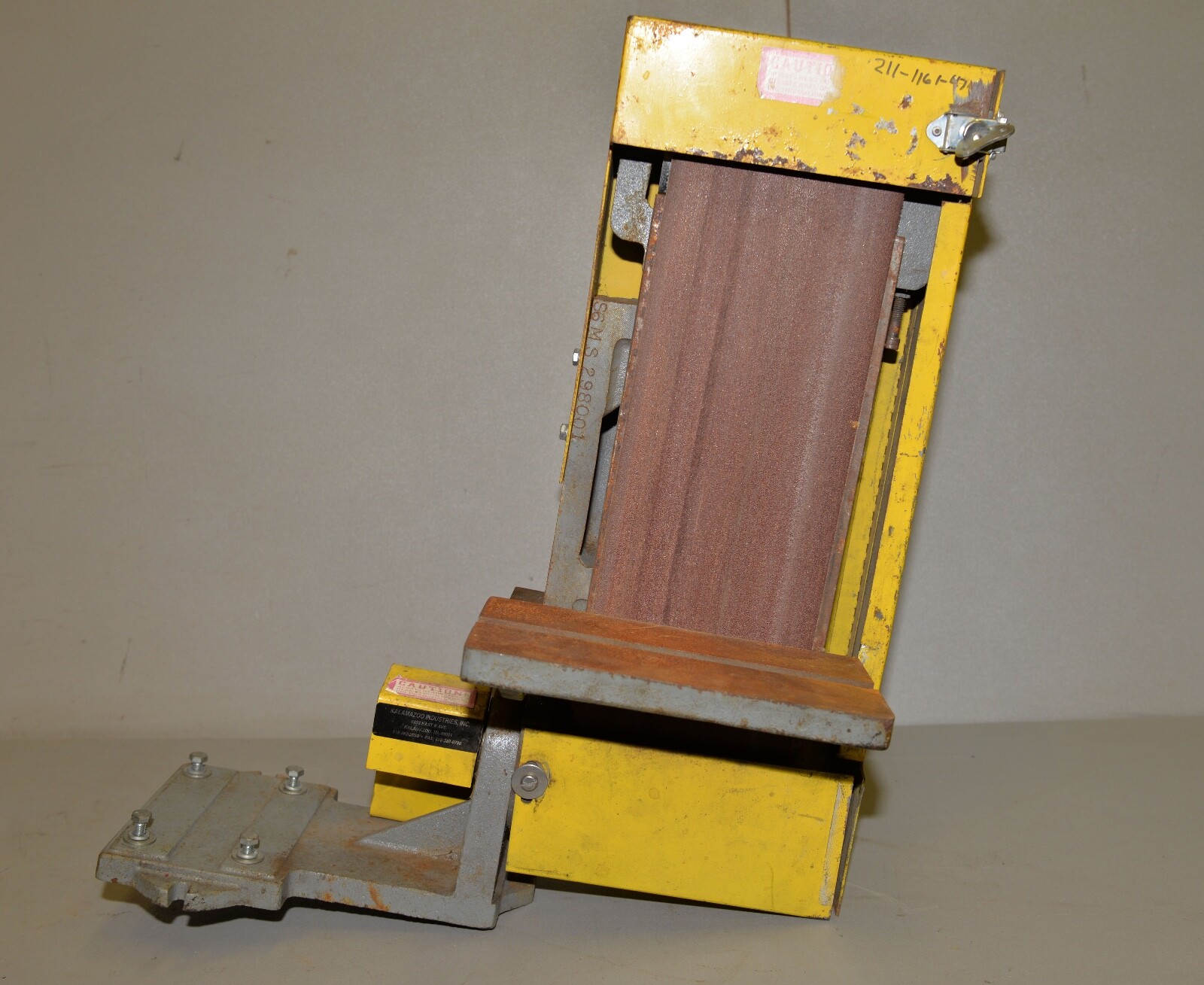 Kalamazoo Ind 6" x 48" industrial belt sander blacksmith knife maker heavy tool