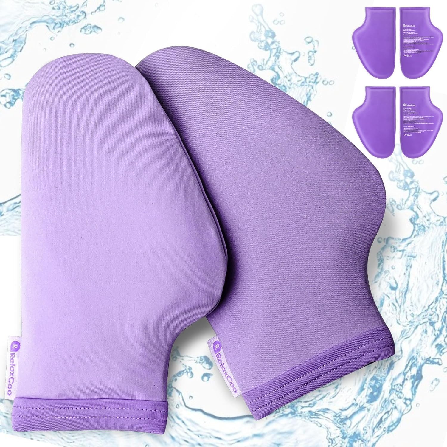 Cold Therapy Socks & Hand Ice Pack Gloves for Chemotherapy Small