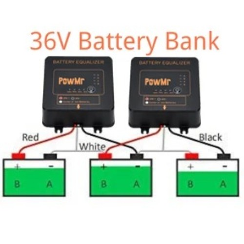 48V Battery Equalizer Voltage Balancer for Lead Acid Lithium Batterries Parallel