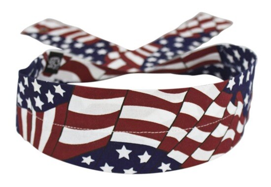 Zan Cooldanna/Necktie Wavy American/USA Flag DC265 Authorized US Dealer