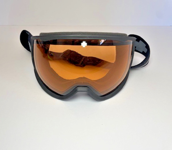 SPY Ski Snowboard ATV Goggles Orange Lens Black Frame Adjustable Strap