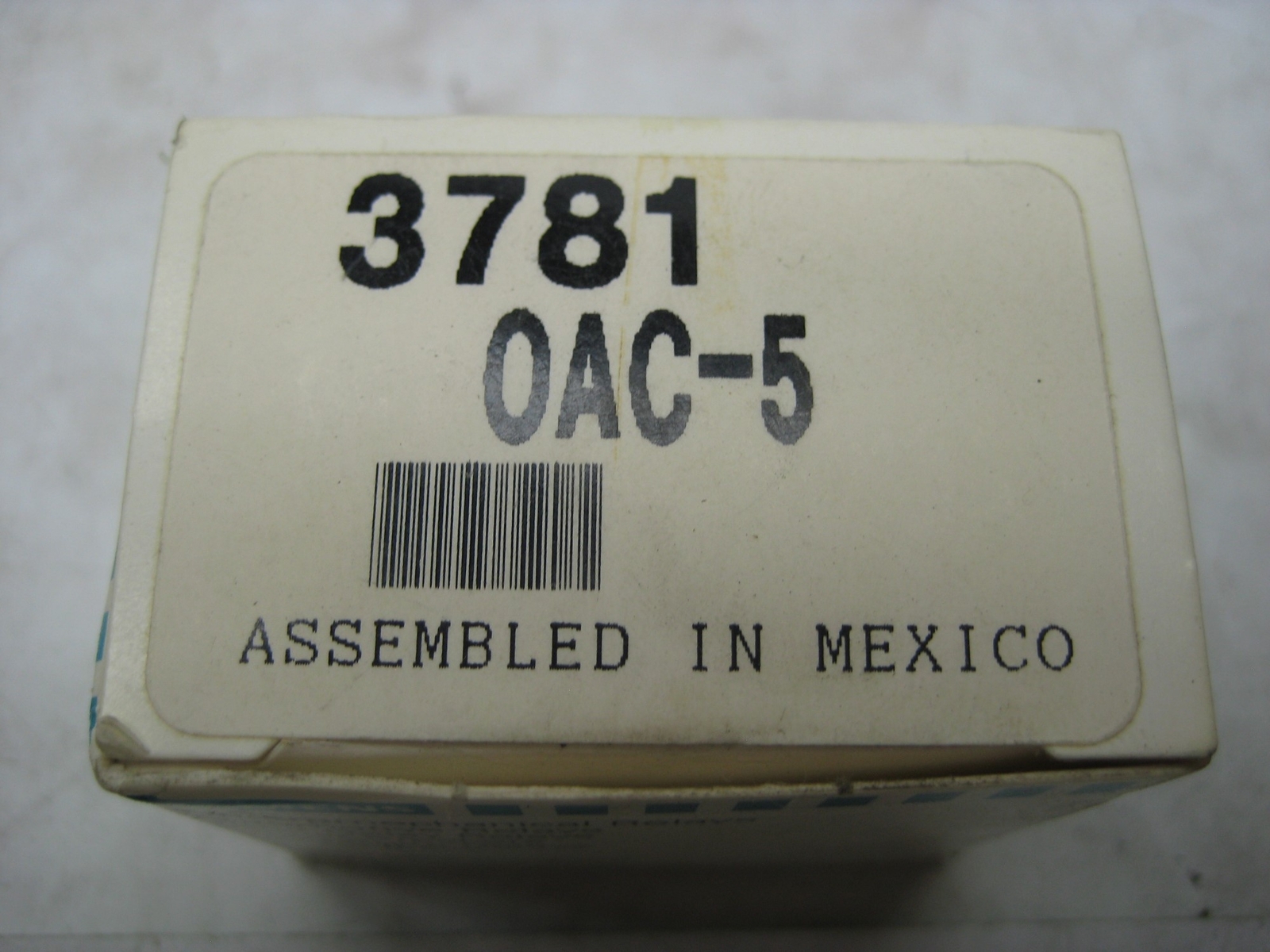 SIEMENS 3781 0AC-5 RELAY NSMP