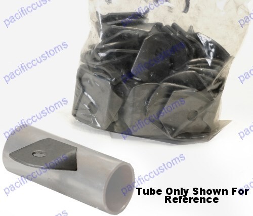 Weld On Mounting Tab With 3/8 Id Hole For The Side Of A Tube - Bag Of 25 Pcs