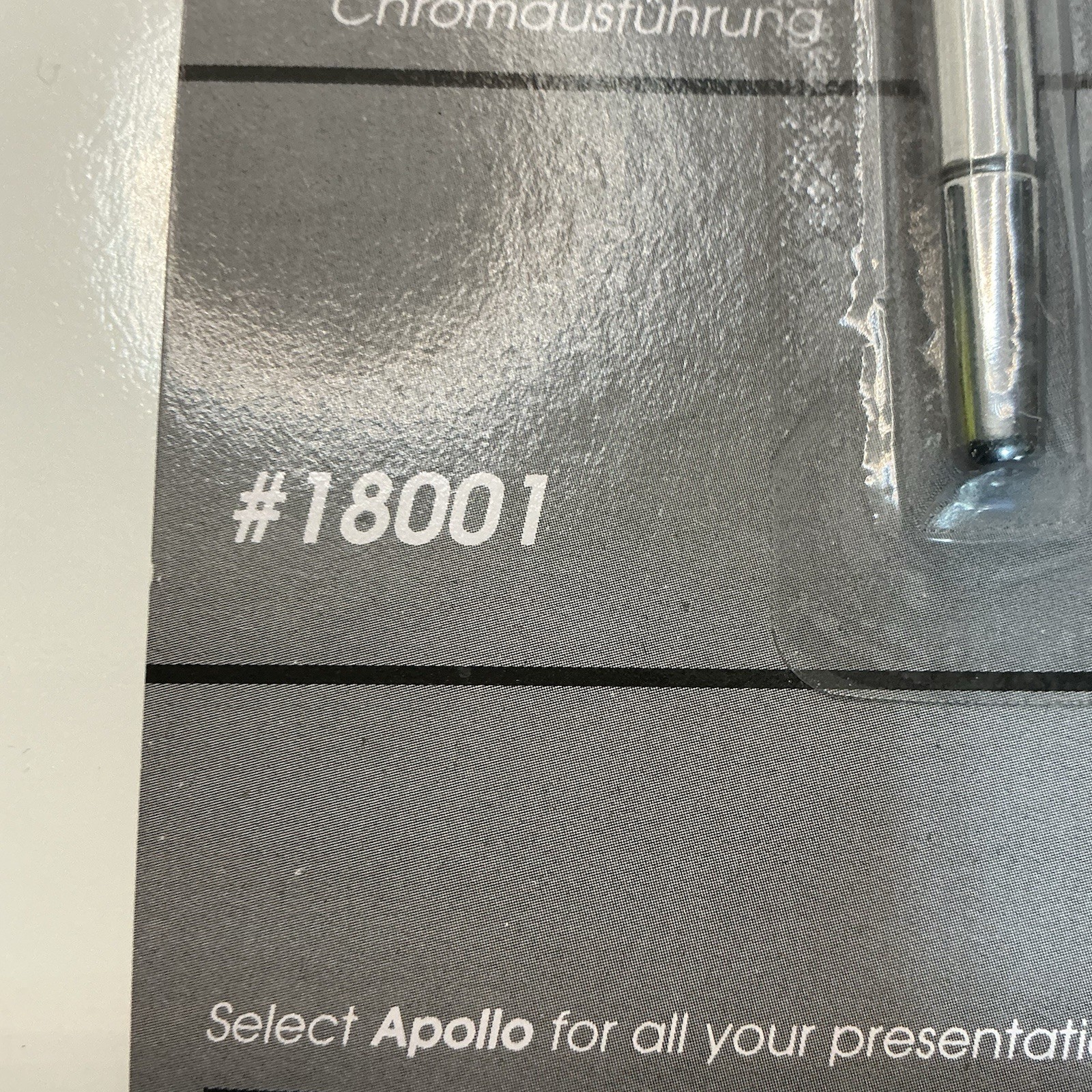 Apollo Pocket Presentation Pointer, Chrome [APO18001]