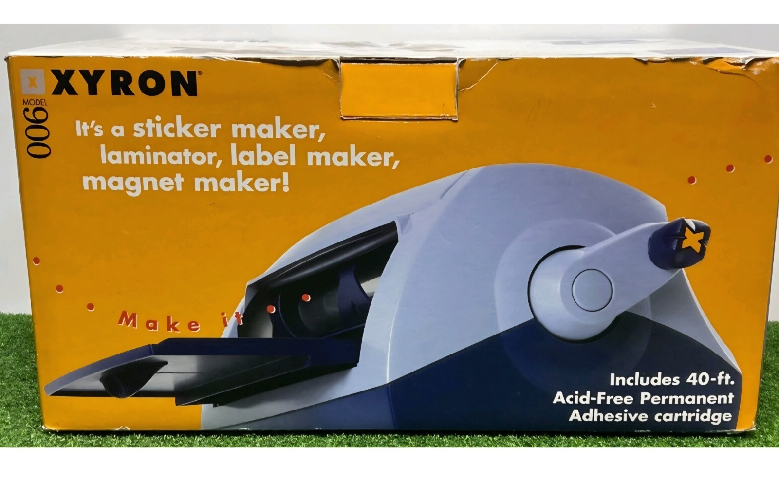 Xyron Model 900 Label, Sticker Maker, Laminator Machine New!