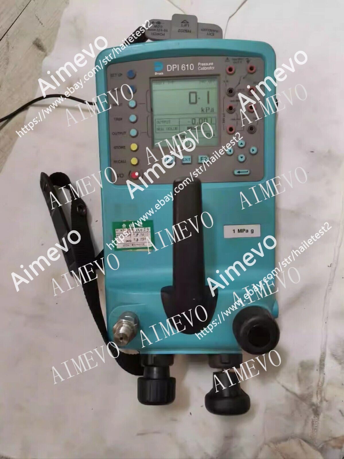 1PCS USED DRUCK DPI610 1MPag Prussure CALIBRATOR