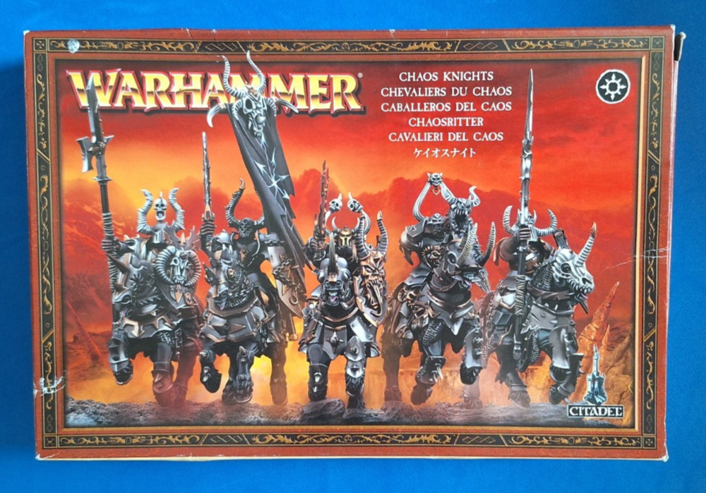 BOX ONLY - Warhammer Fantasy Chaos Knights Games Workshop 2008