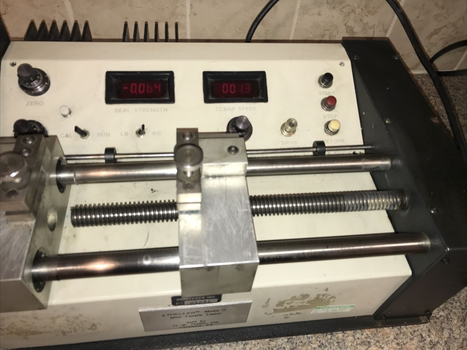 Theller Mini Tensile Tester Model D