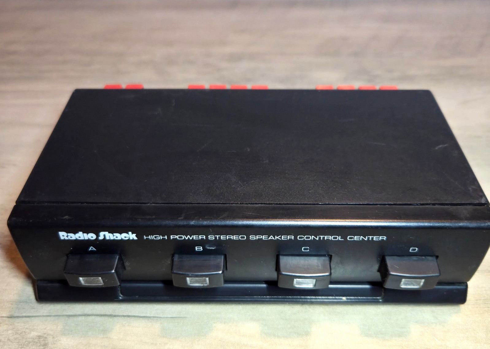 VTG Radio Shack 40-137 High Power Stereo Control Center 4 Way Speaker Selector