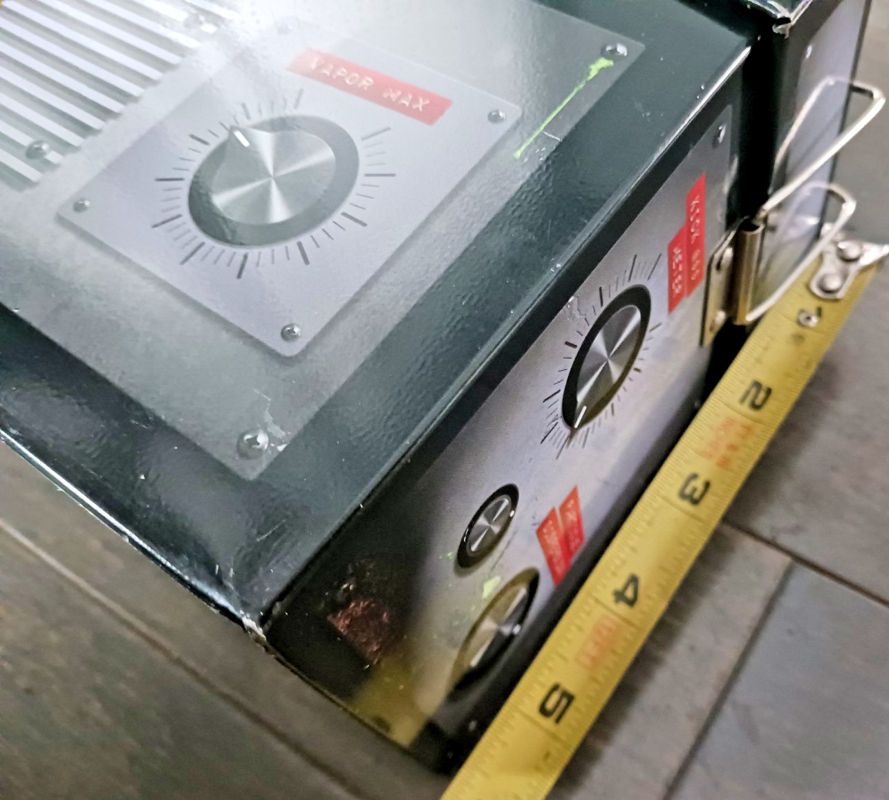 GHOSTBUSTERS GHOST TRAP TIN LUNCHBOX CONTAINER TOY BOX NICE!!!