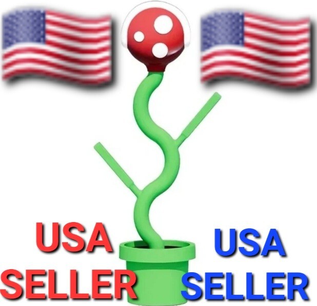 Nintendo Switch 2 Plant Stand Charging Station Tiktok Piranha Plant 60cm/23in