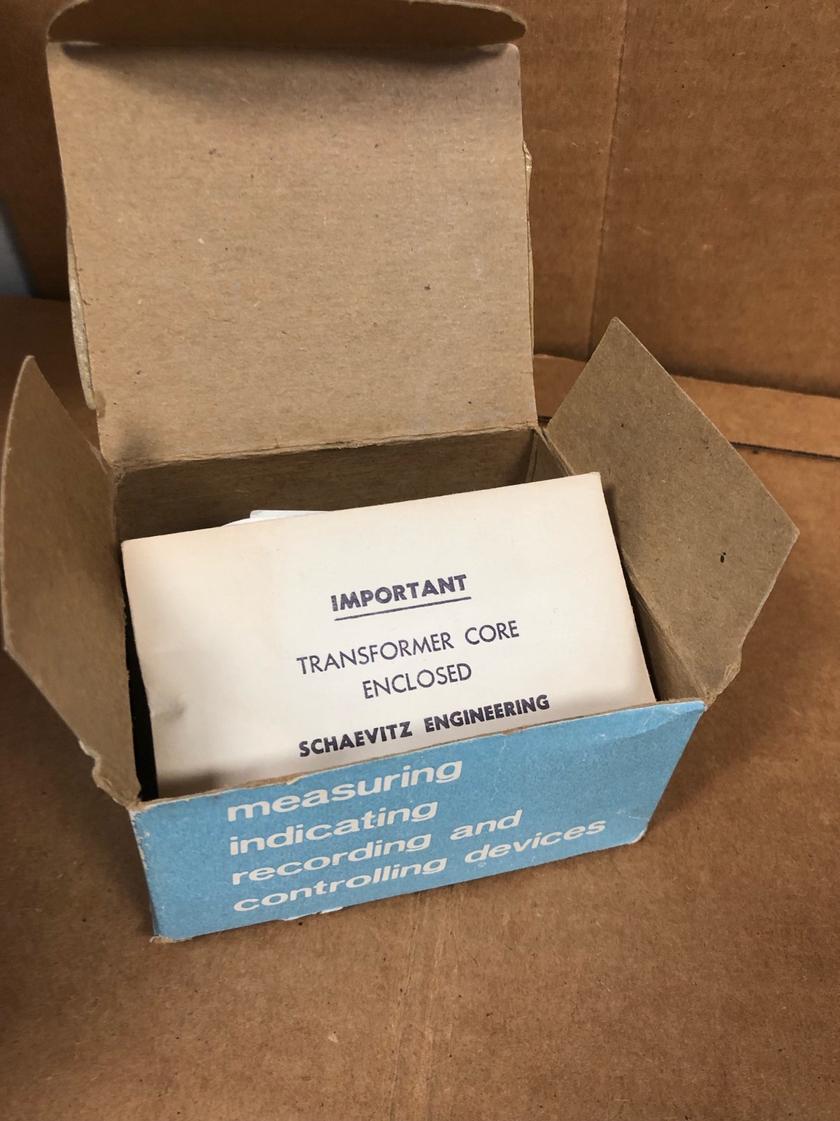 (OPEN BOX!) Schaevitz Linear Variable Differential Transformer Model:050 HPA