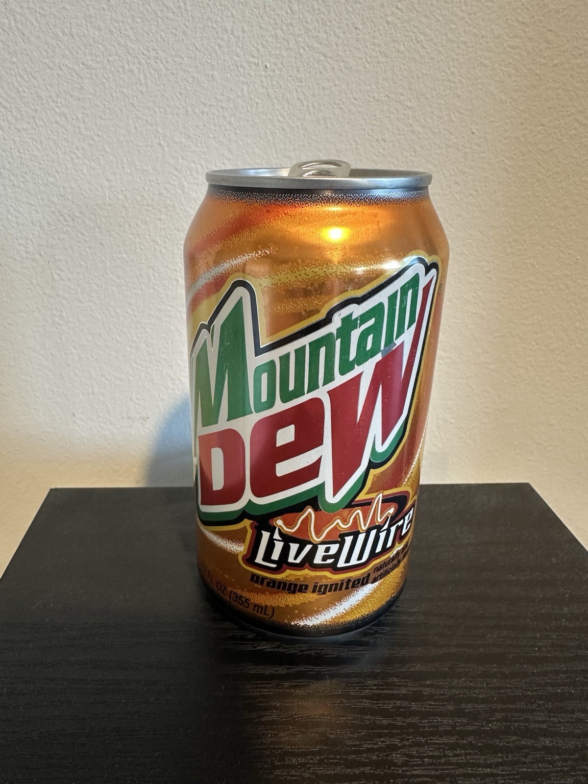 Mountain Dew Livewire 12oz Can 2003 Original Live Wire RARE