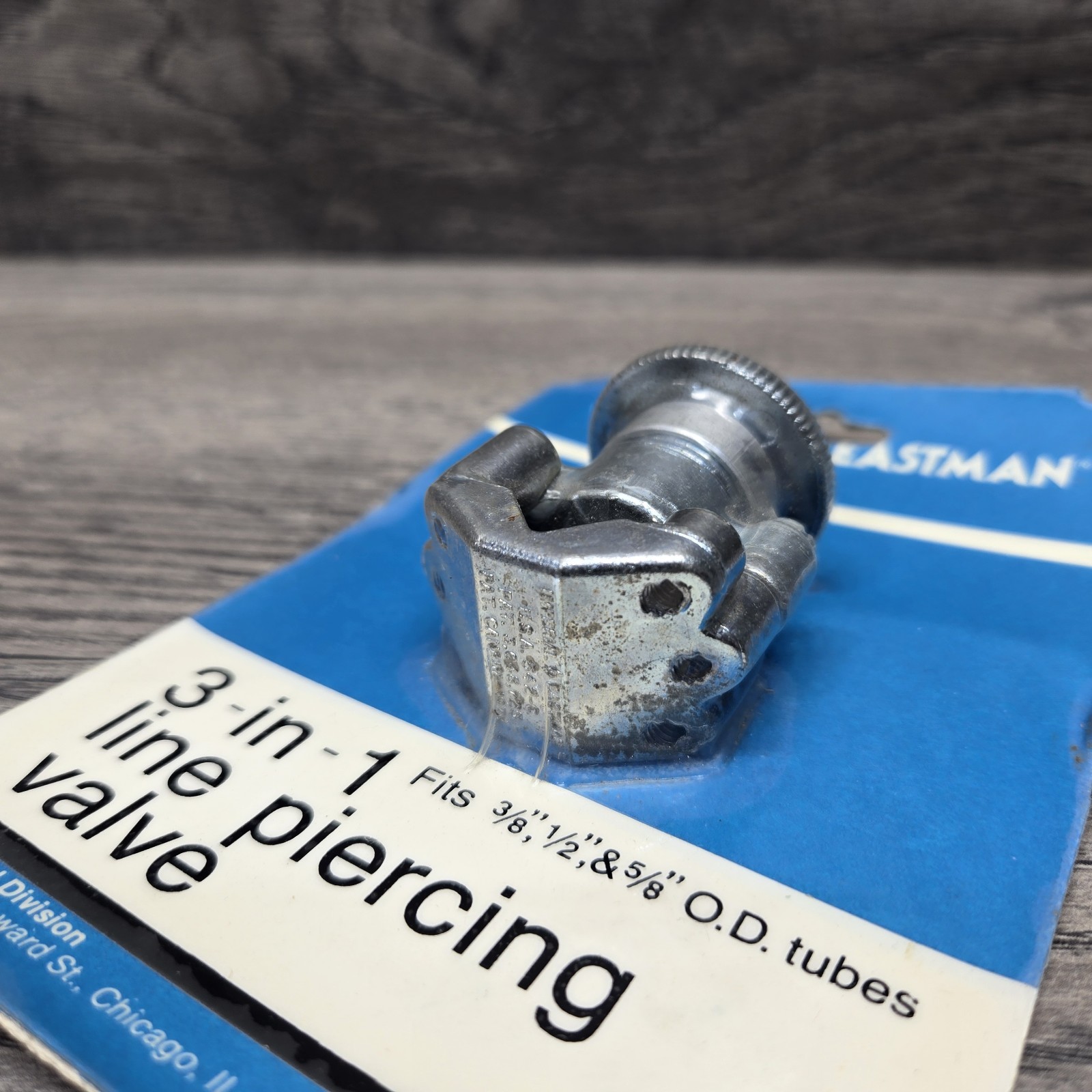 IMPERIAL EASTMAN 542-C LINE PIERCING VALVE 3-IN-1 3/8", 1/2", & 5/8" Tube O.D.