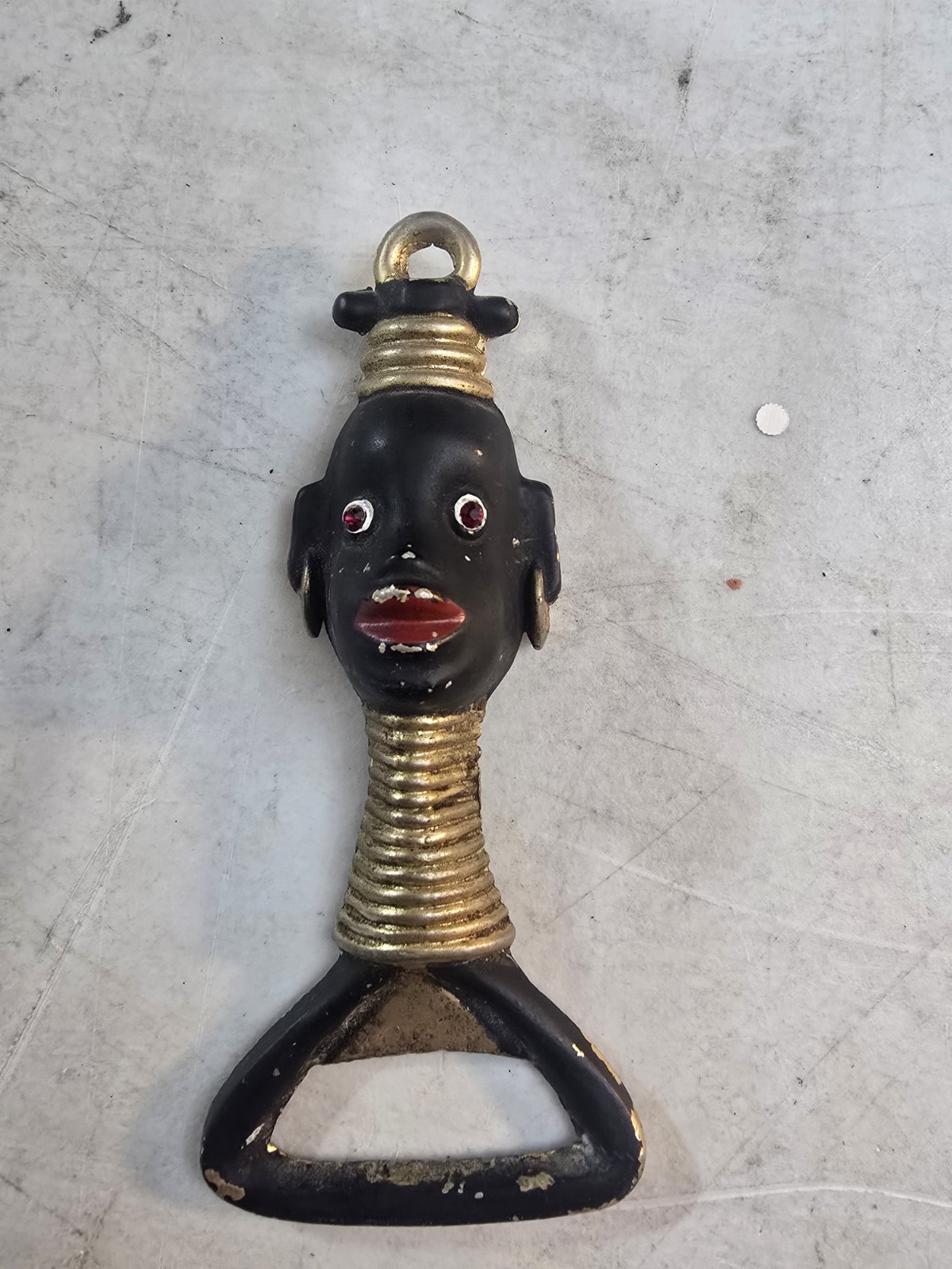 Vintage Tribal Mask Bottle Opener