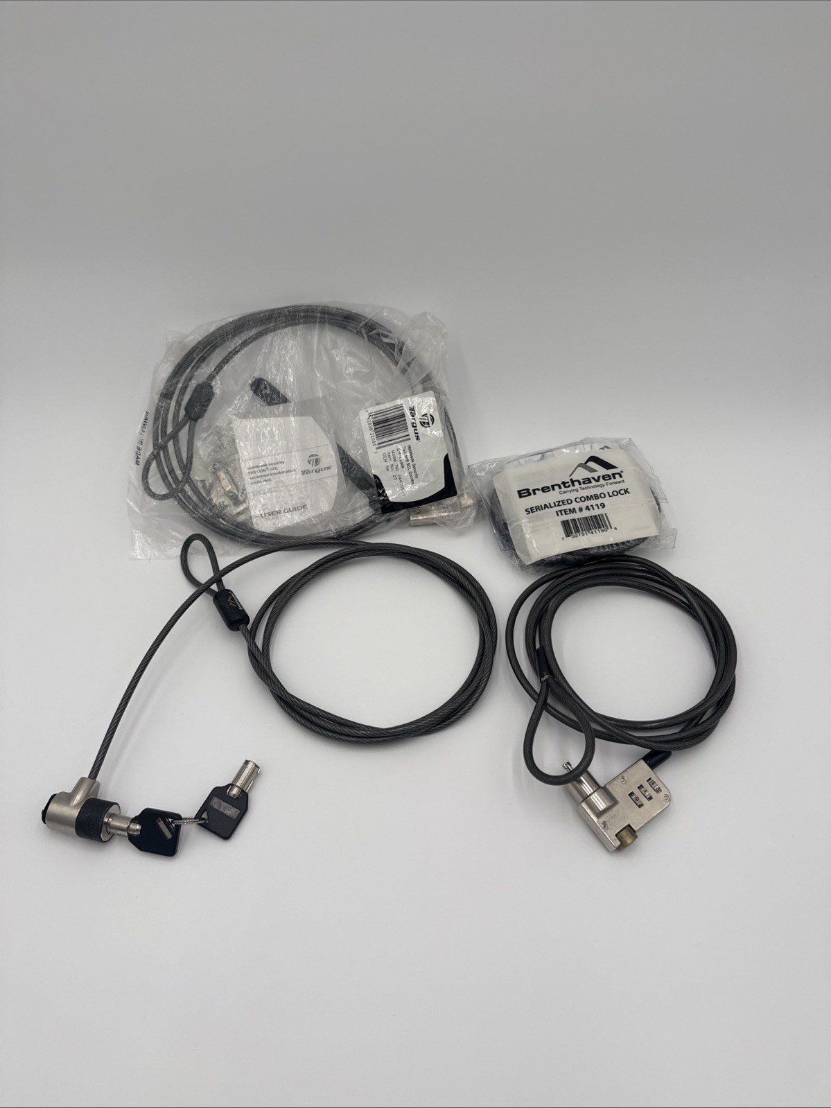Lot Of 4 Laptop Locks