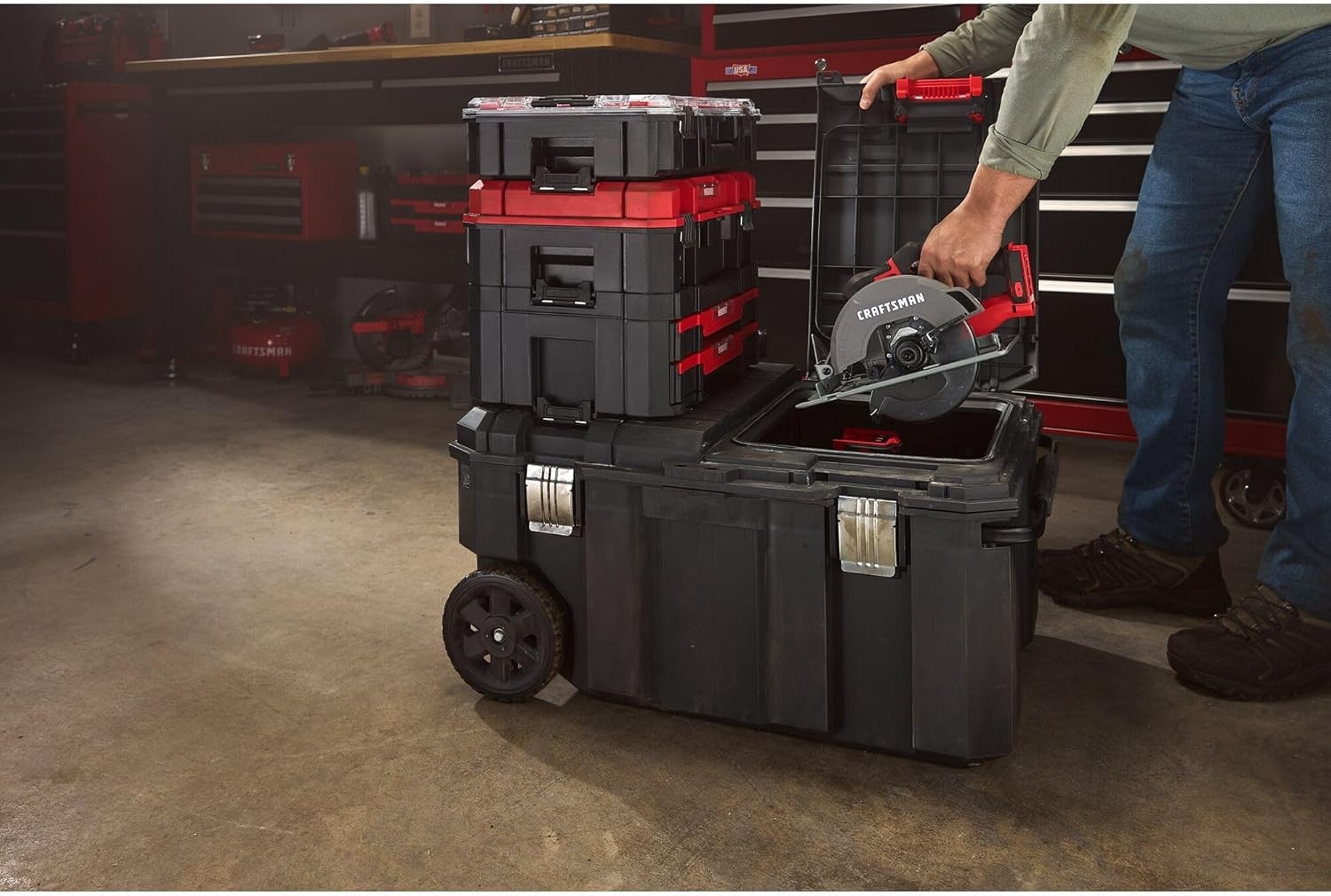 VERSASTACK 30 Gallon Quick-Access Rolling Tool Chest CMST17870)