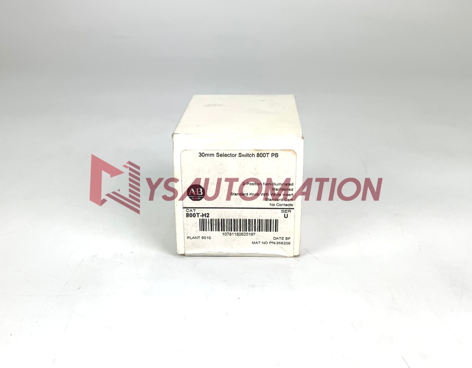 NEW ALLEN BRADLEY 800T-H2 SER. U Factory Sealed Fast shipping