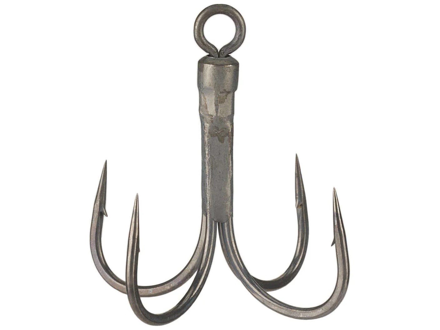 RYUGI JAPAN PIERCE QUAD HOOK Spin Eye Hook Swivel Coike Urchin 2 Pack Size 1