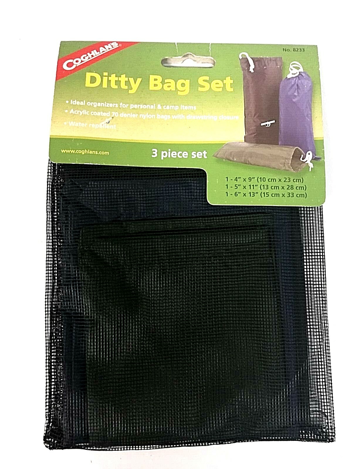 NEW Coghlan'S Ditty Bag 3-Piece Set