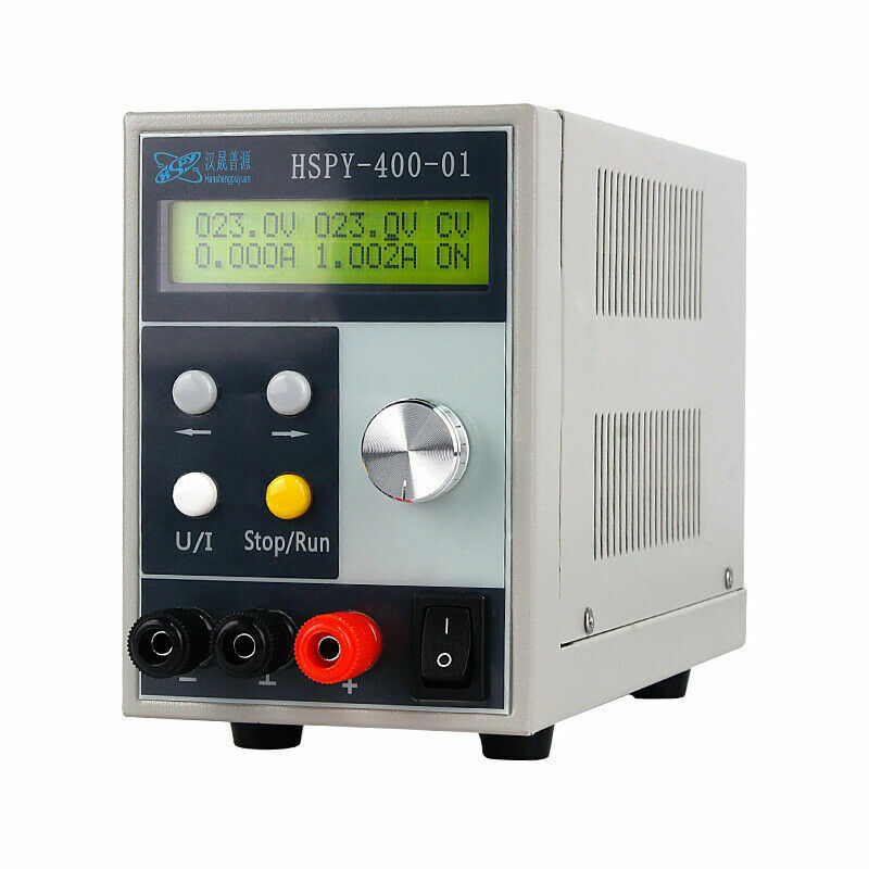 220V HSPY-400-01 400V/1A Adjustable DC Power Supply Programmable RS232 Port