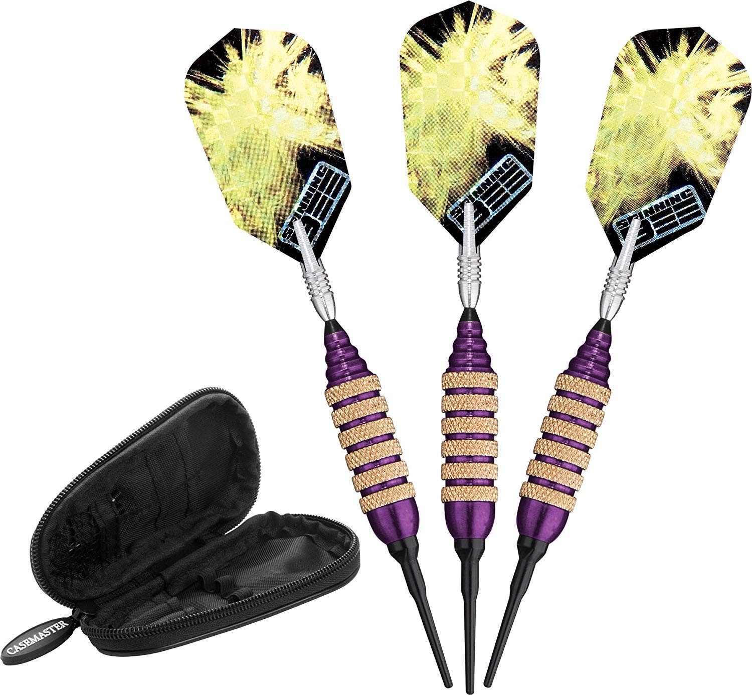 Viper Spinning Bee Purple Soft Tip Darts 16 Grams