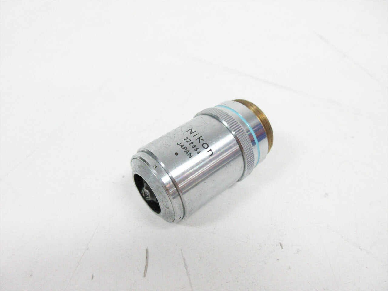 NIKON BD PLAN 40X OBJECTIVE 0.65 210/0 w 26 mm THREADS MICROSCOPE