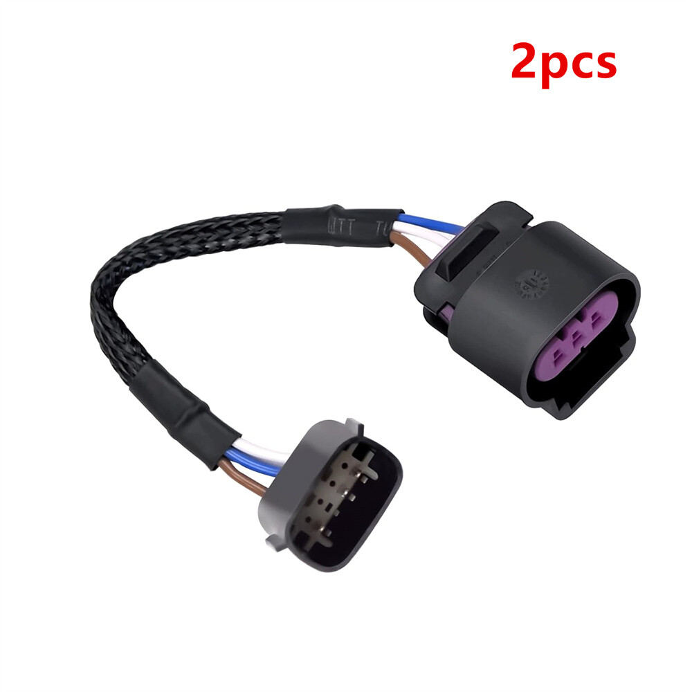 2pcs HID to LED Headlight Adapter Cable For Ford F-150 2009-2014