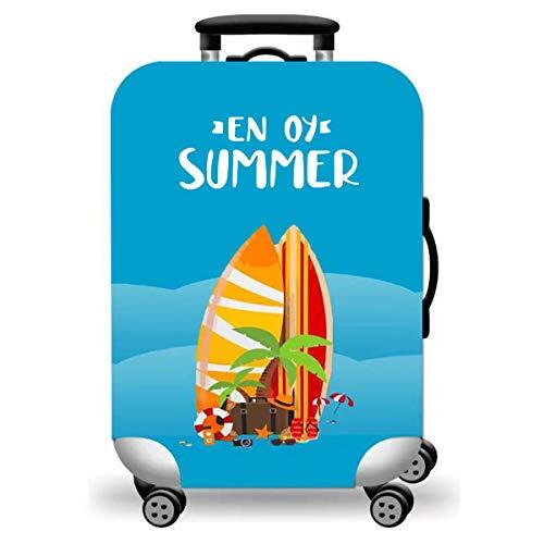 Travel Luggage Cover Spandex Suitcase S (for 18--20 inch luggage) Beach surfing