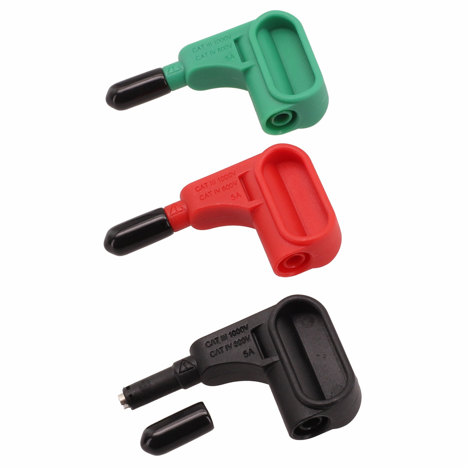 Three Color Magnetic Test Probe Set for Multimeter Accessories Portable Size