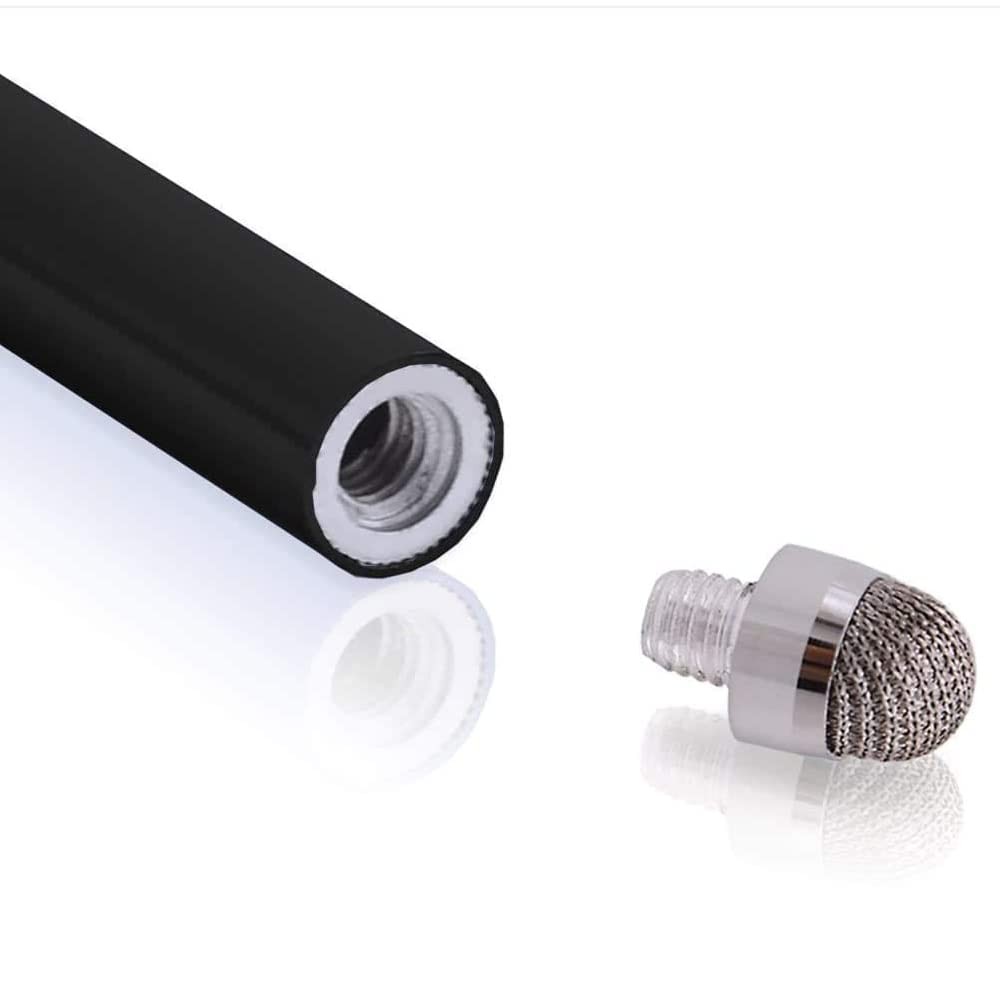 3-Pack 5.3'' Micro-Knit Mesh Tip Capacitive Stylus Pens for Touch Screens wit...