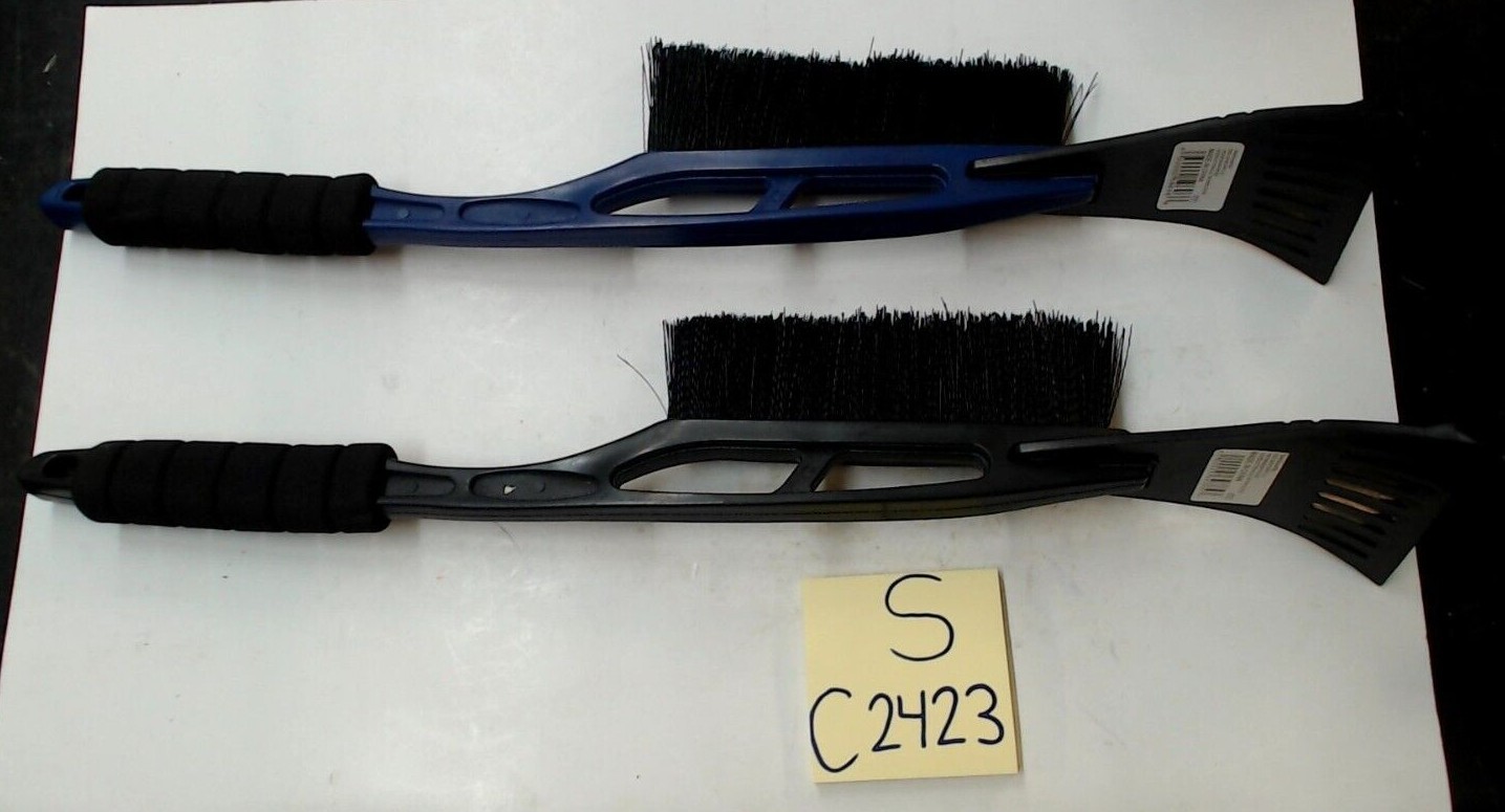 21 inch Deluxe Ice Scraper with Snow Brush, lot of 2