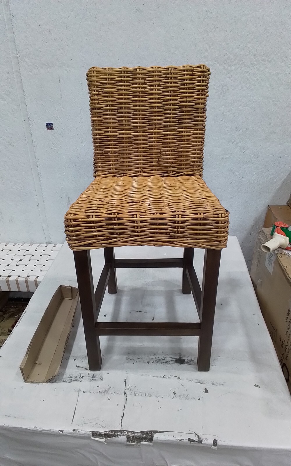 Safavieh TOBIE RATTAN COUNTER STOOL, Reduced Price 2172749564 BST6501C