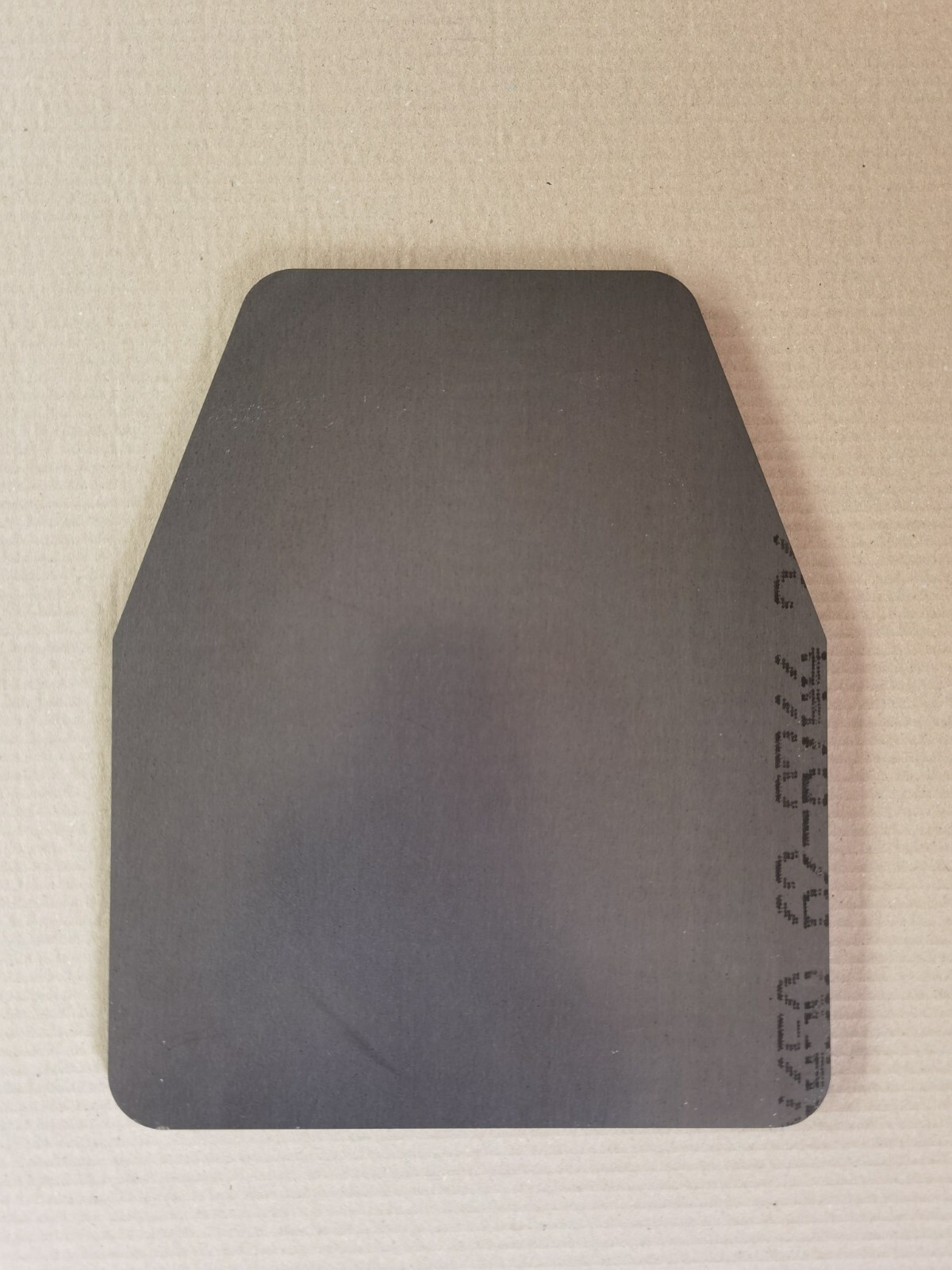 Hardox AR SAPI body armor plate 12"x10"x0.23"(304.80x254.00x6mm) IDPA IPSC