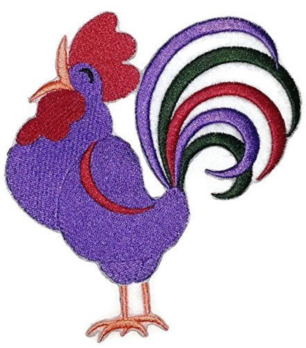 BeyondVision Nature Weaved in Threads, Amazing Rooster [ Retro Rooster ] [Custom