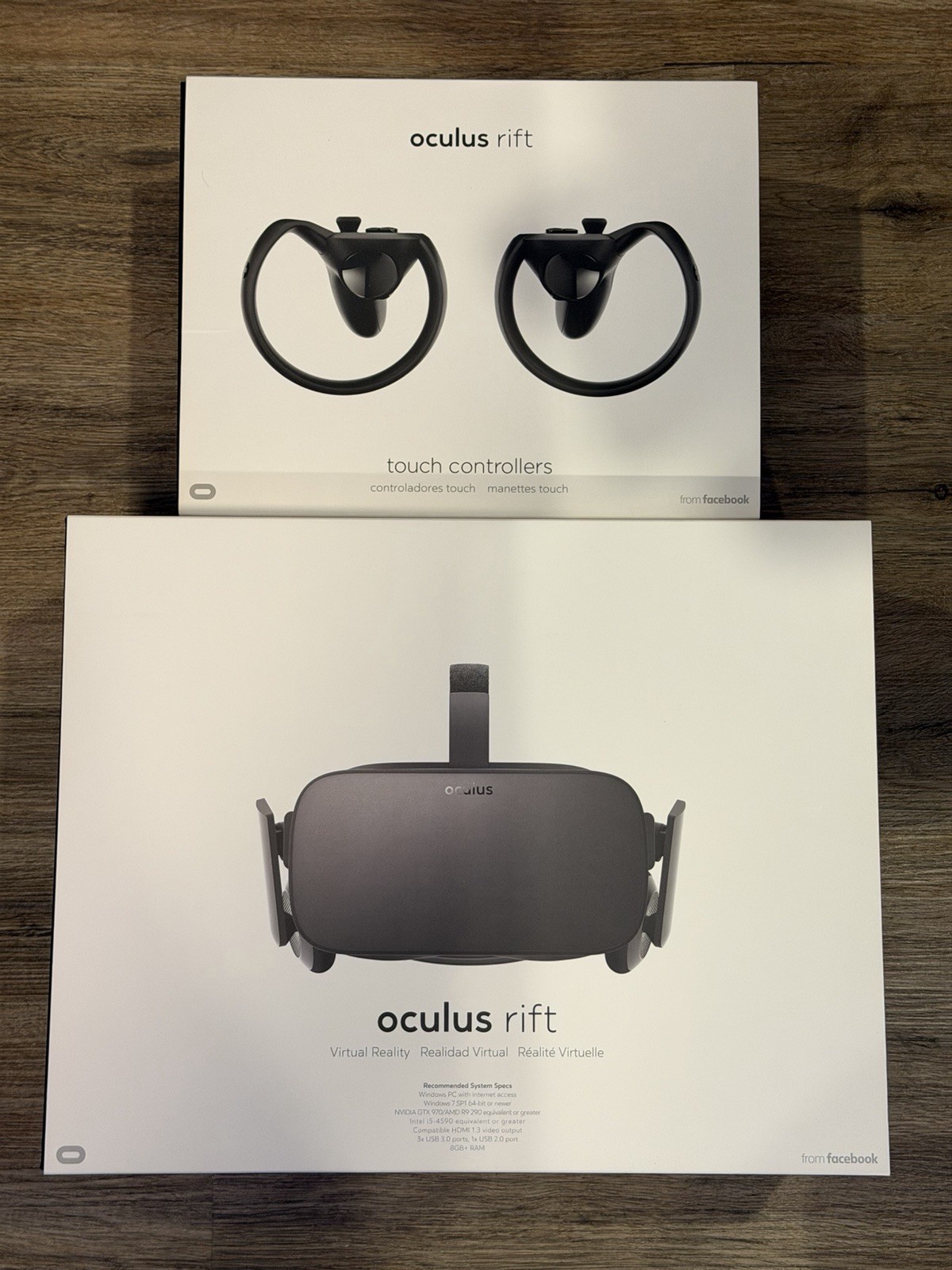 *RARE* Oculus Rift CV1 VR Virtual Reality Headset & Touch Controllers NEW