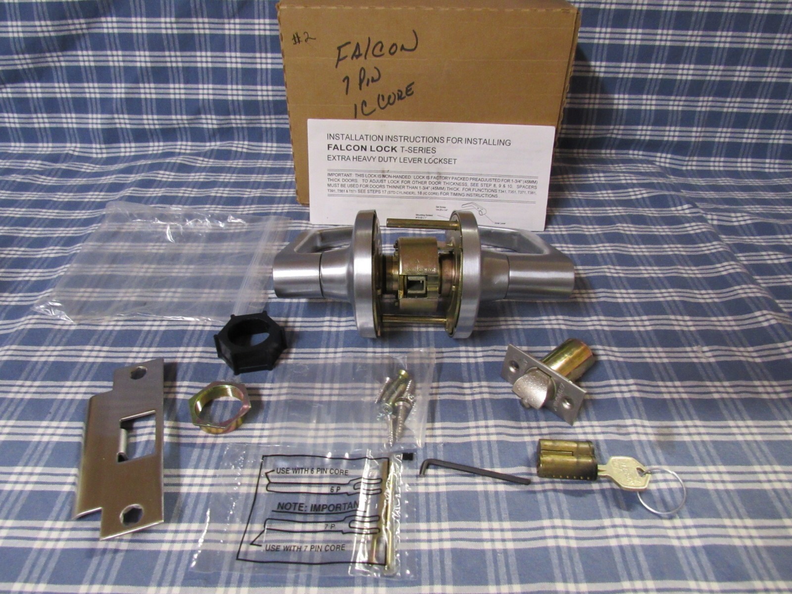 Falcon Entry / Office Lock Commercial Door Handle #2 (Please Read) FREE SHIPPING