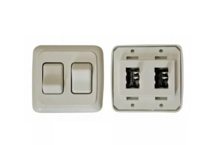 Diamond White Rocker On/Off DG3201VP SWITCHES