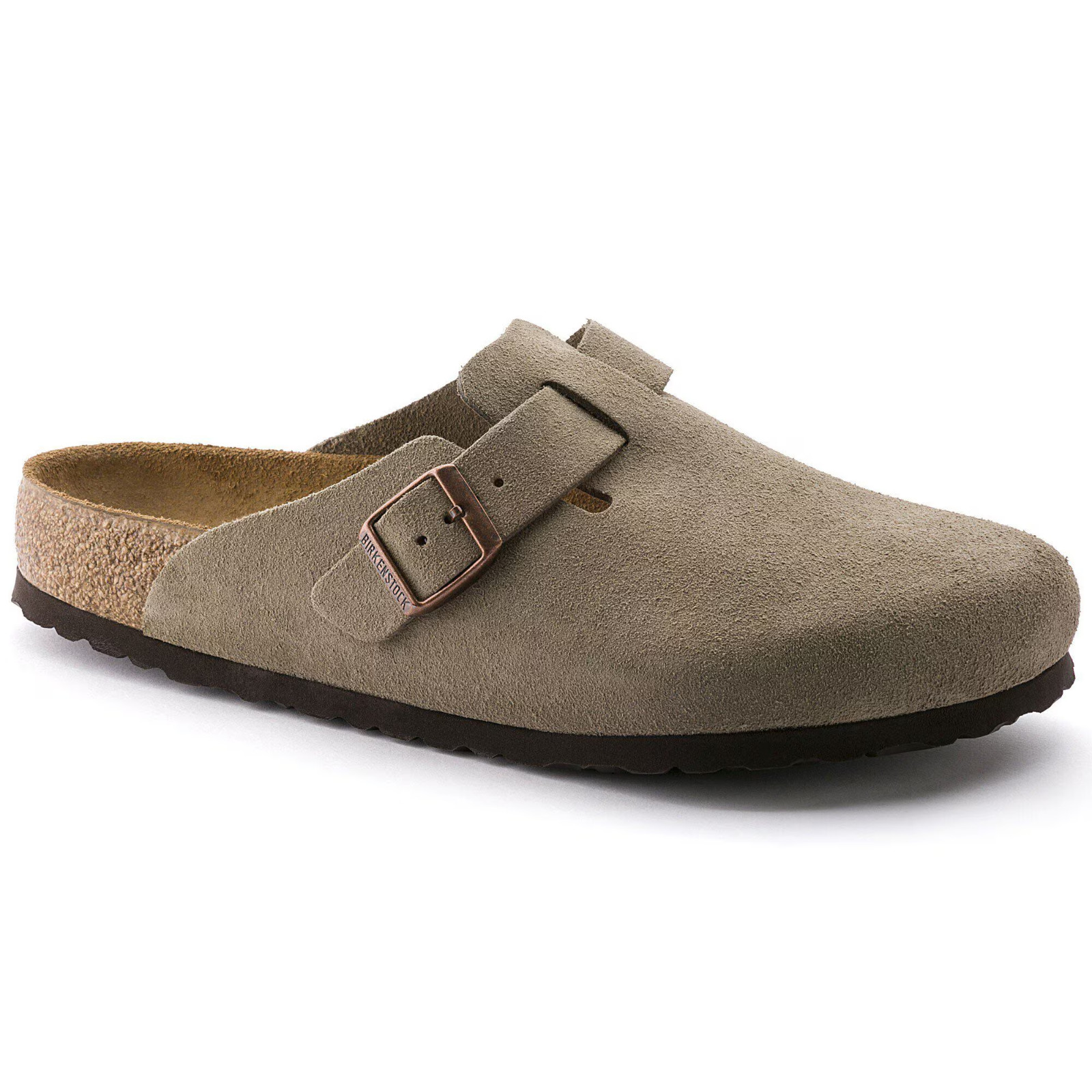 New Birkenstock Boston Soft Footbed Suede Leather Unisex Shoes Size EU 37-45